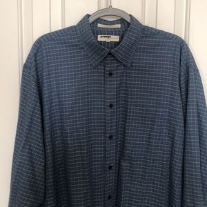 Blue Plaid Joseph Abboud Shirt